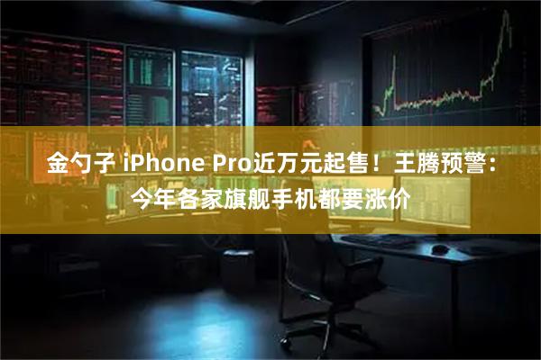 金勺子 iPhone Pro近万元起售！王腾预警：今年各家旗舰手机都要涨价